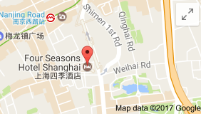 Four Seasons Hotel Shanghai Map Picture