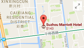 Suzhou Marriott Hotel Map Picture