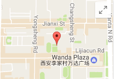 Tianyu Gloria Grand Hotel Xian Map Picture